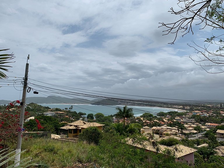 FI25 - Chalé charmoso com vista panorâmica da praia de Gerib