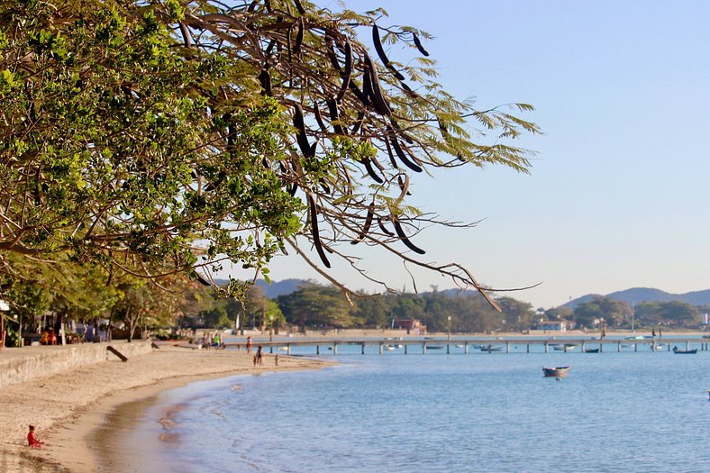 MG31 - Linda casa de frente para Praia de Manguinhos